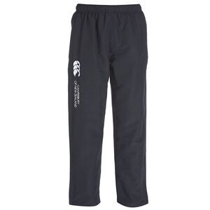 Canterbury Mens Open Hem Tracksuit Bottoms / Black